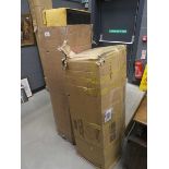 +VAT 2 boxes containing ottoman and furniture parts a/f