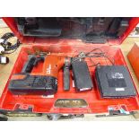 Hilti TE6A heavy duty battery drill with 2 batteries and charger