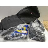 +VAT Set of car seat covers, vehicle mud flaps and RH wishbone