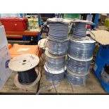 Large quantity of cable and CAT 5 cable