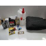 +VAT Jerry can, car insulation liner, Flush fluid, Alloy wheel cleaner, windshield repair kit, oil