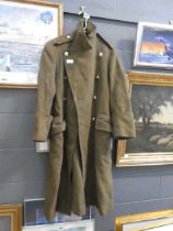 British Army issue great coat