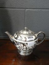 Sadler floral patterned teapot