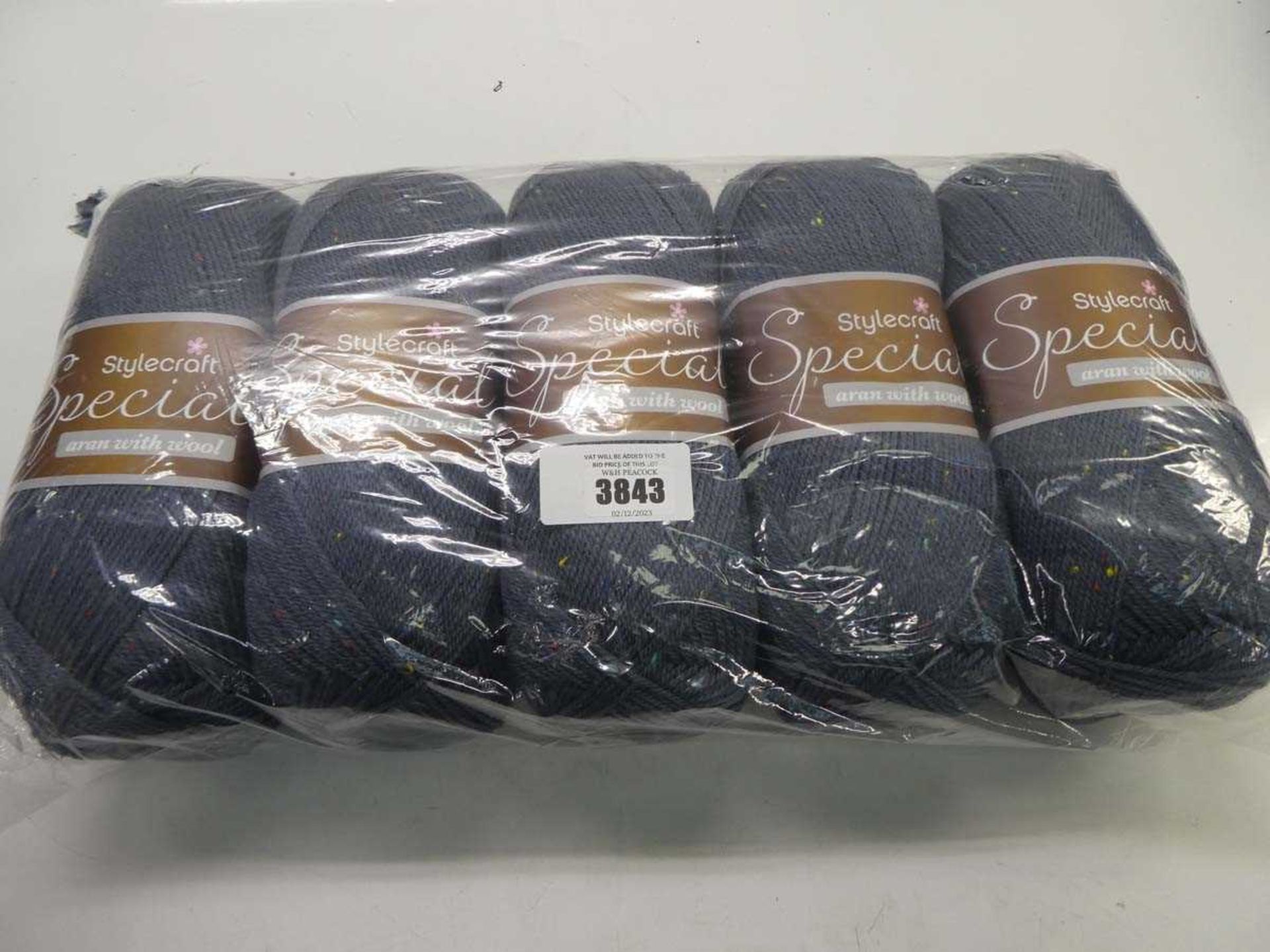 +VAT 5 x 400g balls of Stylecraft aran wool