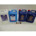 +VAT 2 x 5L Jeyes fluid, 5L White Vinegar & 5L Milton disinfecting fluid