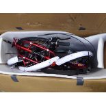 +VAT Red boxed flat pack bike