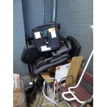 +VAT Large quantity of assorted chair parts