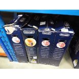 +VAT 4 boxed Delonghi oil filled radiators