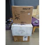 +VAT Box containing stool parts and two boxes of chair parts