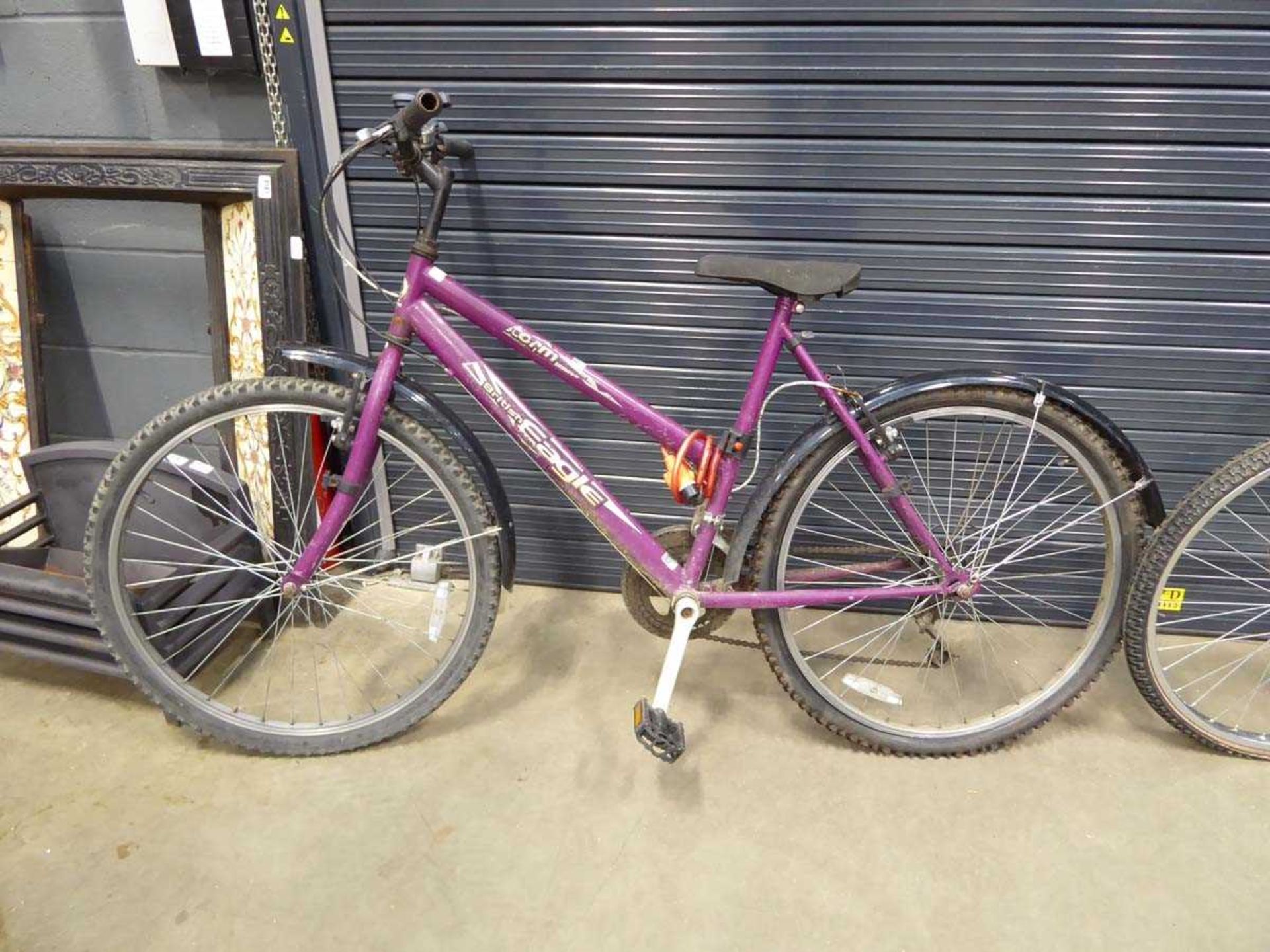 British Eagle purple ladies bike and Raleigh multi-coloured bike - Image 3 of 3