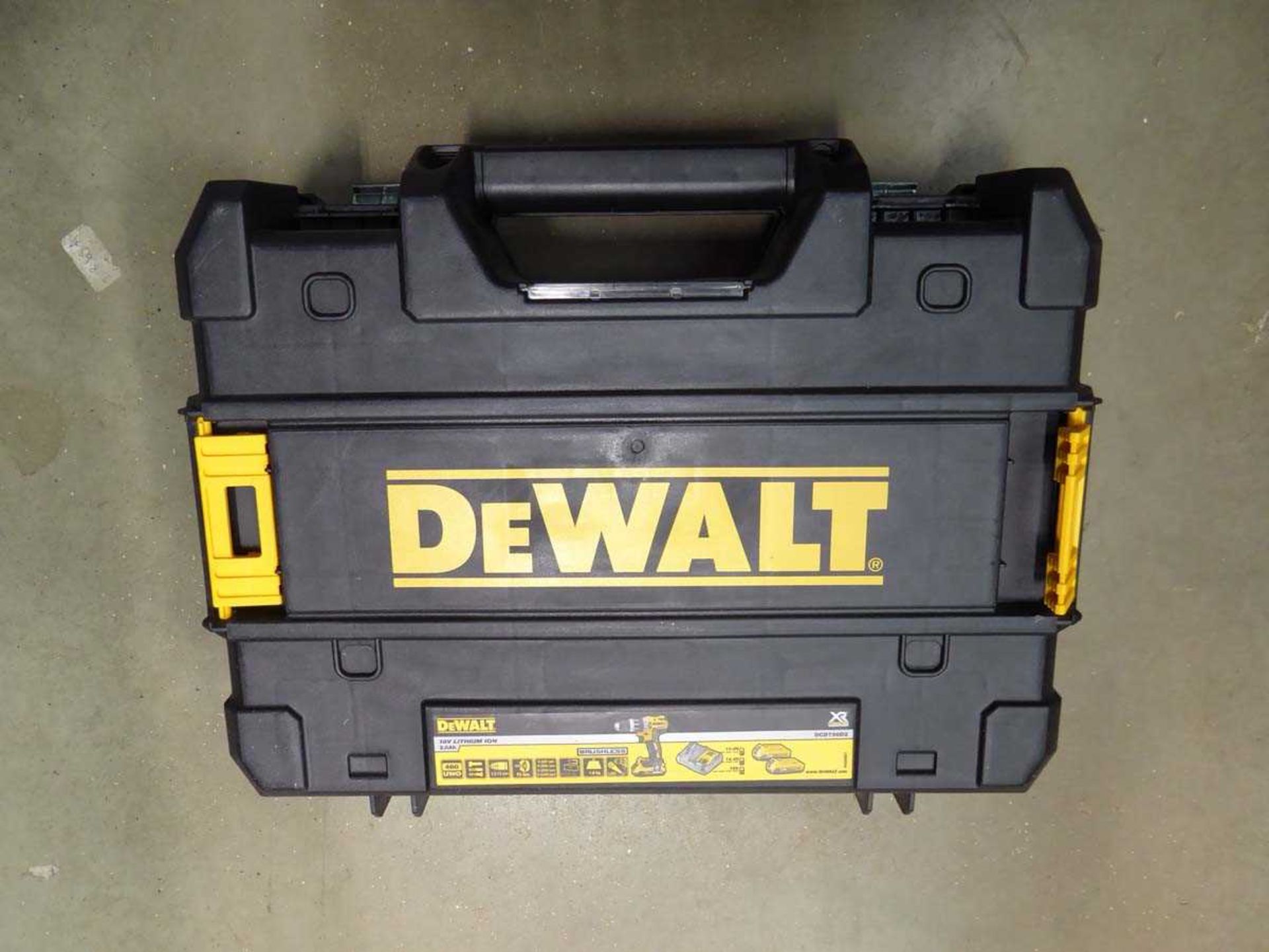 +VAT DeWalt battery drill with 2 batteries and charger - Image 2 of 2