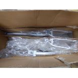 `Box containing three aluminium bike frames