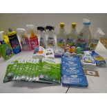 +VAT Fabric softener, Persil non bio, Finish, Mould balster, stain remover, dishwasher tablets,