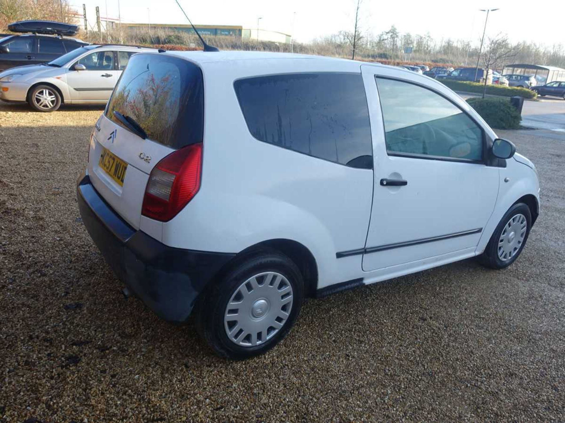 (KC57 WUD) Citroen C2 Enterprise Van in white, 5-speed manual, first registered 16/10/2007, 1398cc - Image 5 of 7