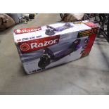 Boxed Razor scooter