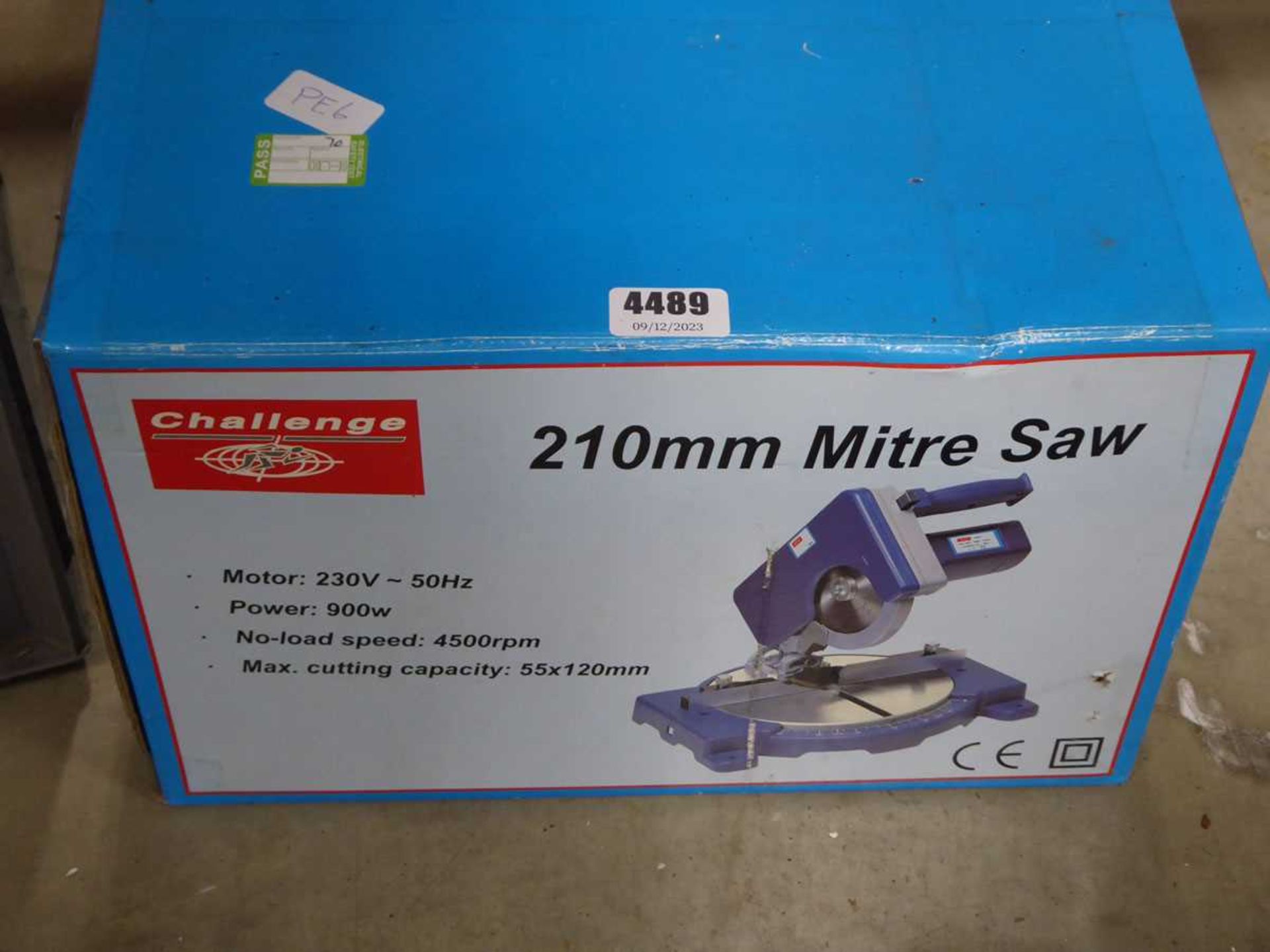 Boxed Challenge mitre saw