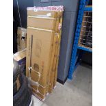 +VAT Four boxes containing birch tree garden shed parts