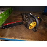 McCulloch petrol powered chainsaw
