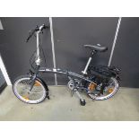 Classic folding bike in grey