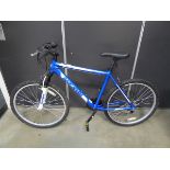 Barracuda mountain bike in blue and white
