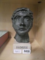 Bust figure of Hadrian