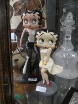 Two Betty Boop figures