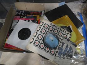 Quantity of Beatles records and magazines