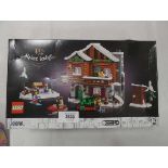 +VAT Lego Icons alpine lodge winter village collection (slight damage to box)