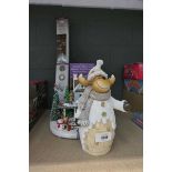 +VAT Reindeer decoration, Disney holiday house, holiday lantern etc