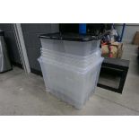 Mixed sized storage boxes