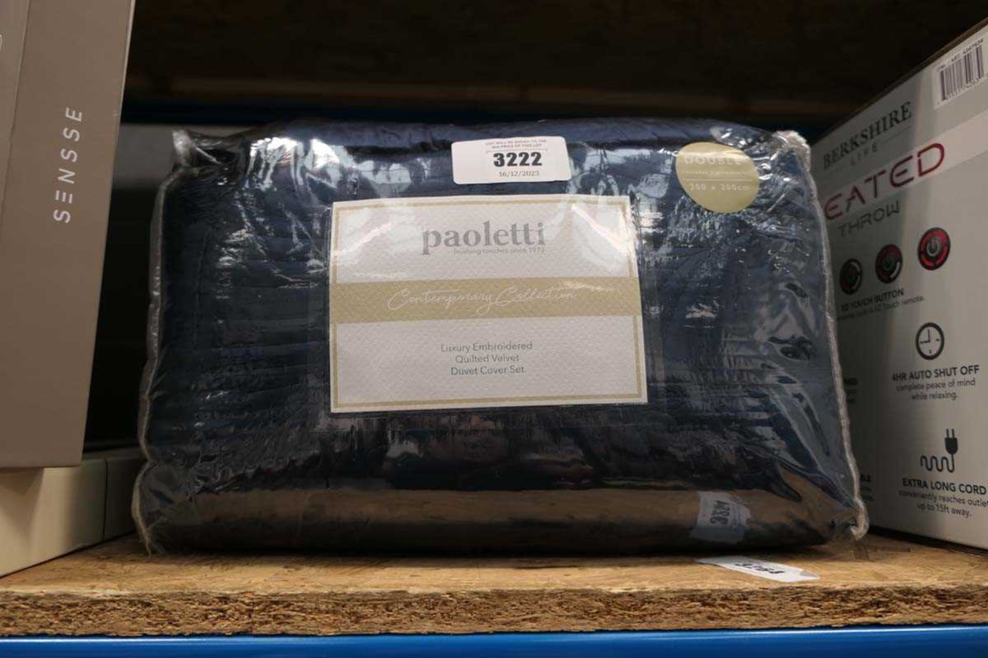 +VAT Paoletti luxury embroidered duvet set