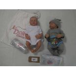 +VAT Zero Pam reborn baby doll together with an NPK reborn baby doll