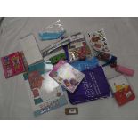 +VAT Selection of various children's arts & crafts, stationary and party supplies