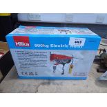 +VAT Hilka electric hoist boxed