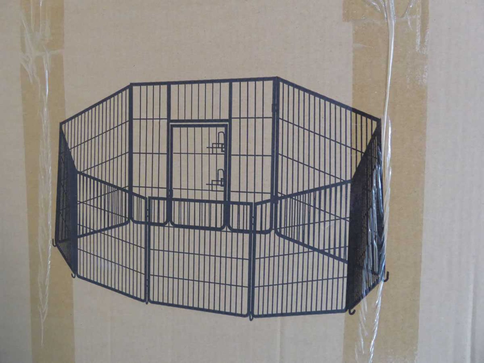 +VAT Two pet pens - Image 2 of 2