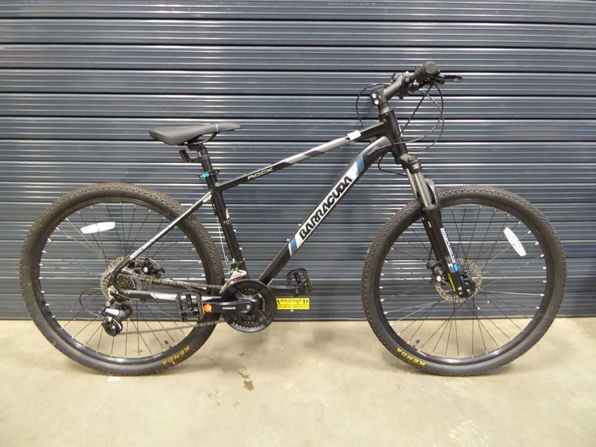 +VAT Barracuda black mountain bike