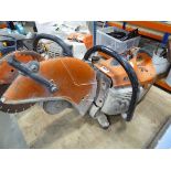 Stihl petrol powered disc cutter