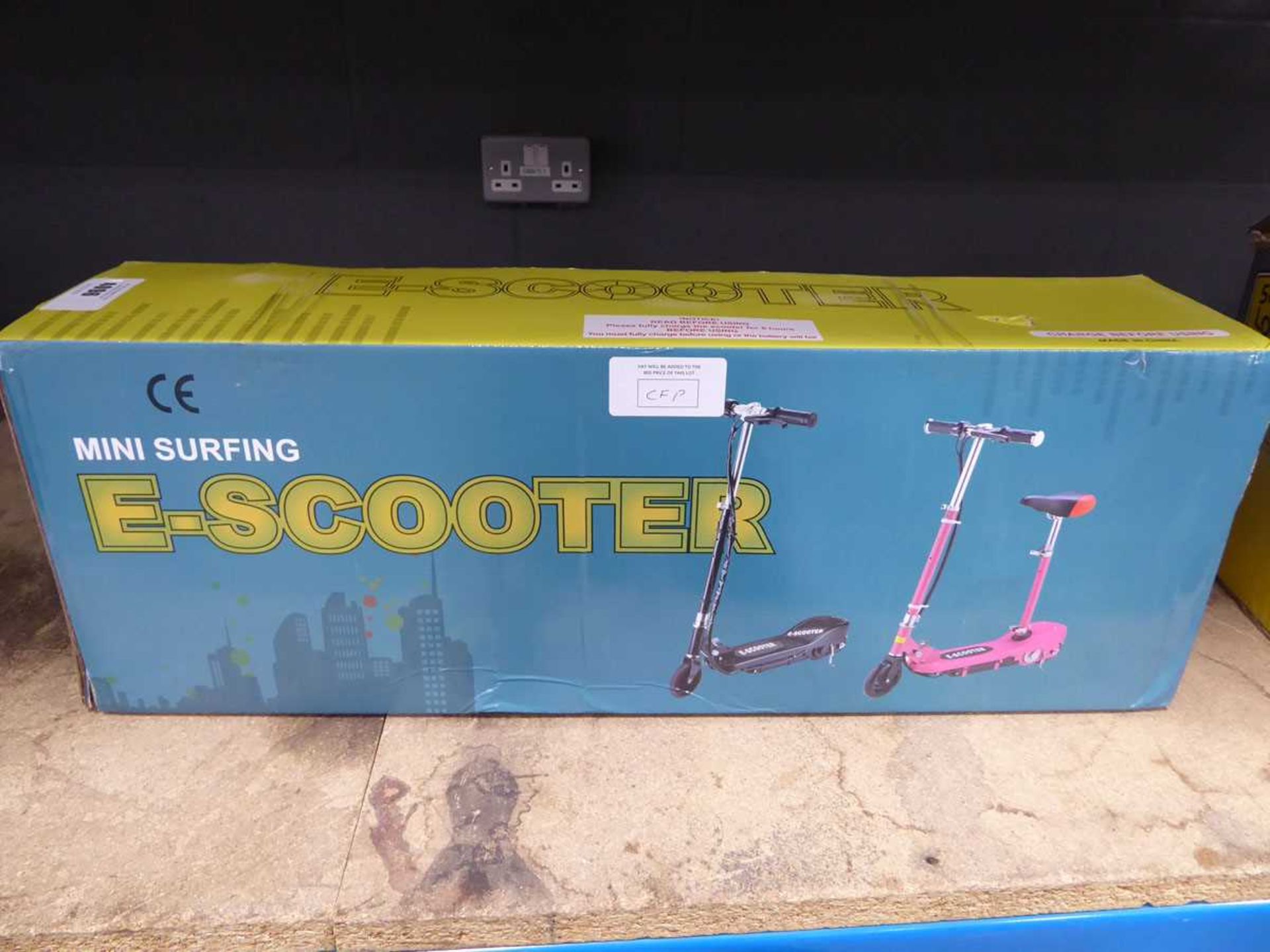 +VAT Boxed electric scooter