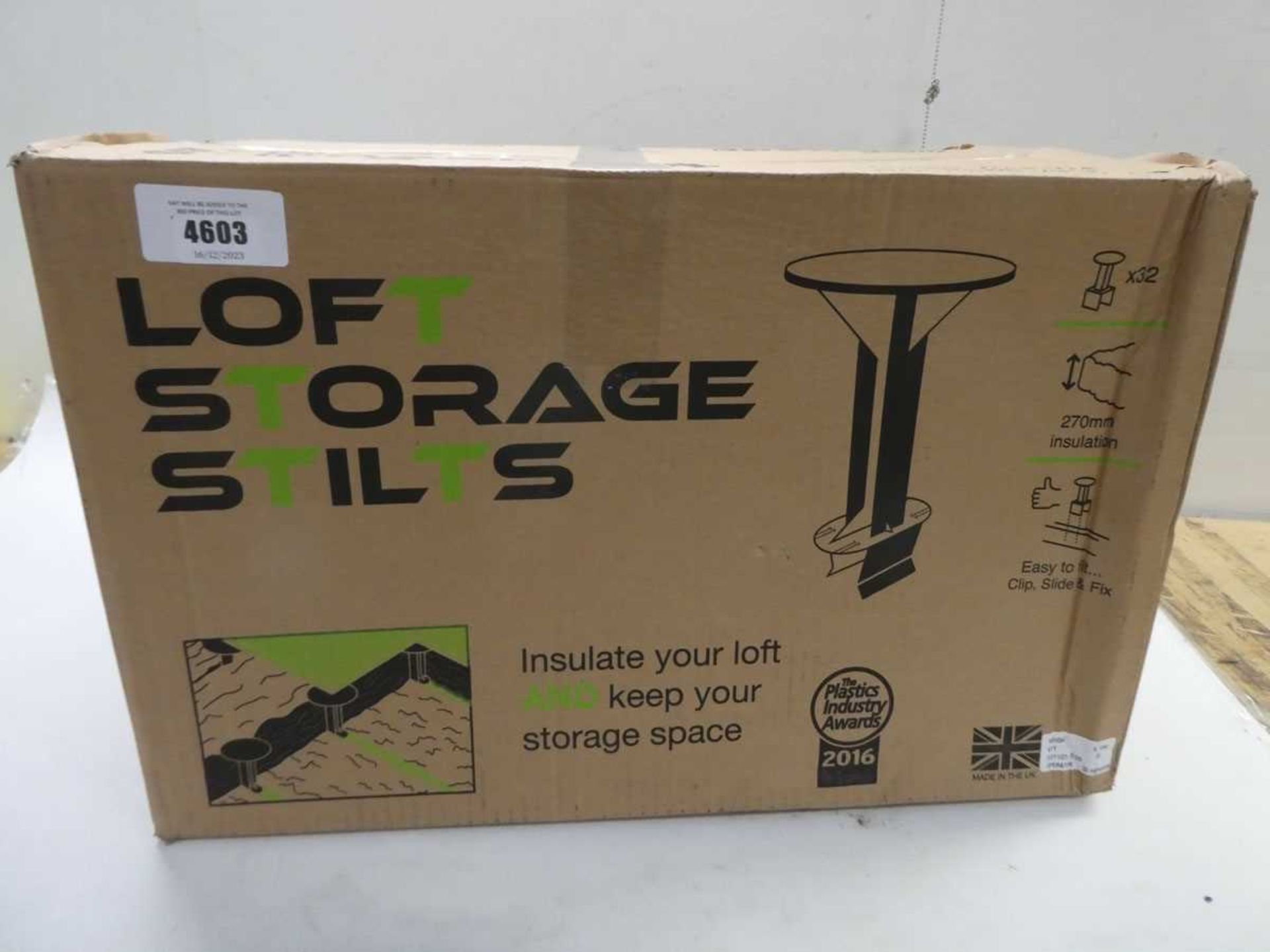 +VAT Box of loft storage stilts