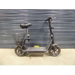 Electric scooter with charger