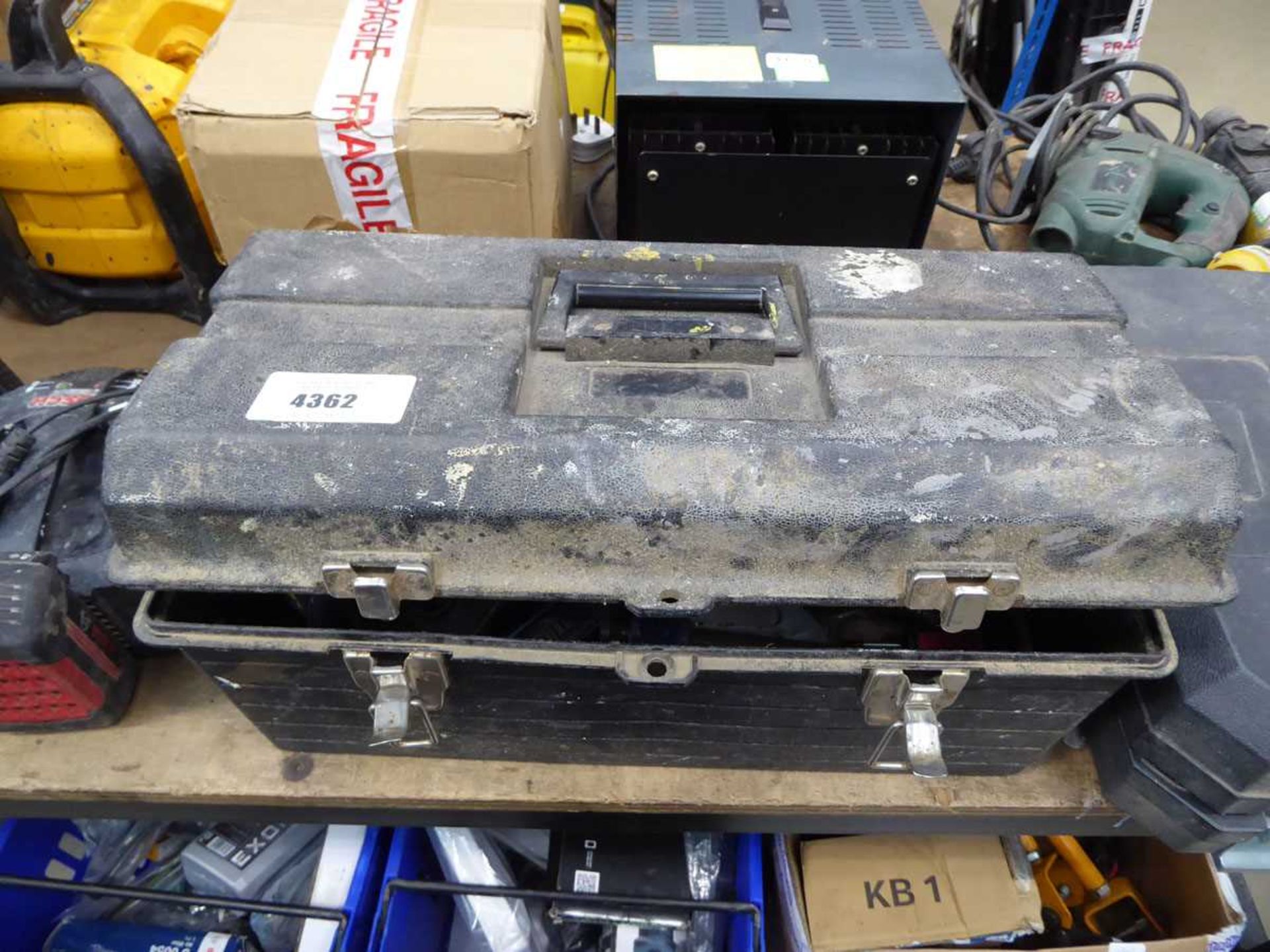 +VAT Box containing G clamps and Titan breaker - Image 2 of 2