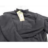 +VAT 3 32 Degrees Heat fleece zipped tops in black