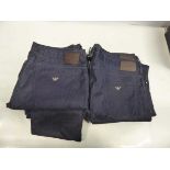 +VAT 9 pairs of Emporio Armani jeans