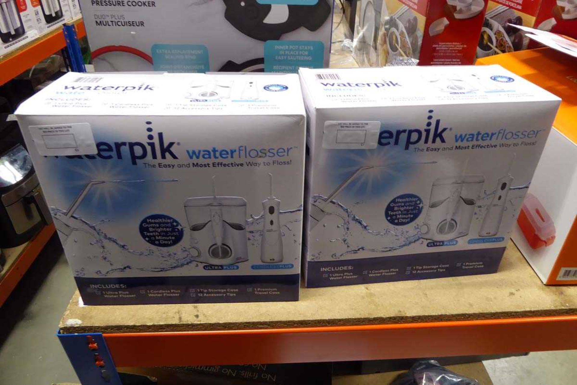 +VAT 2 WaterPik water flossers