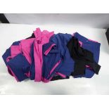 +VAT Quantity of Mondetta active leggings in pink, blue and black