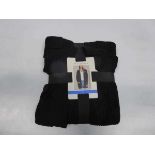 +VAT Max & Mia black knitted cotton cardigan, size L