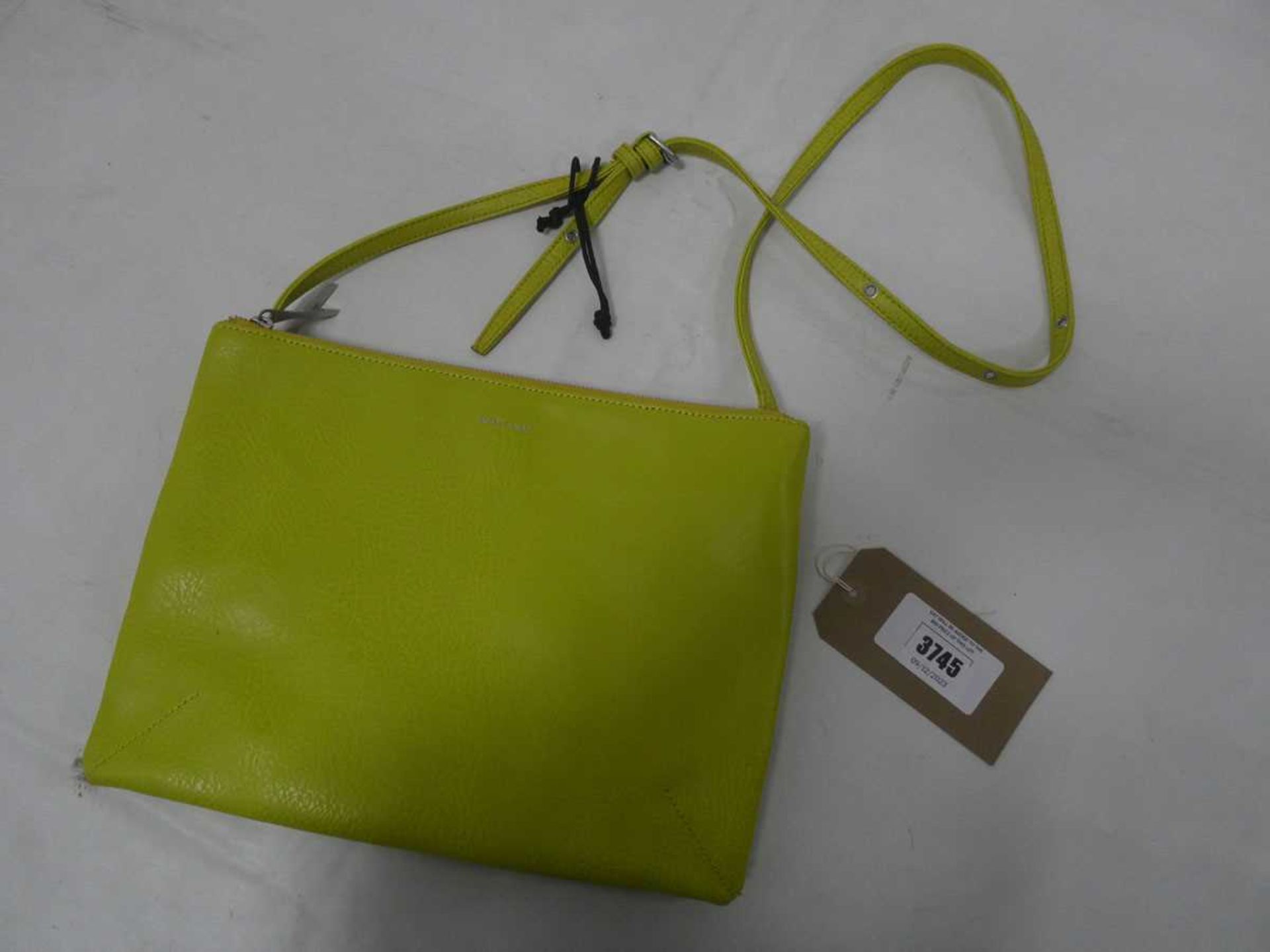 +VAT Matt & Nat lime green handbag