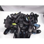 +VAT 14 pairs of Team girls and some boys black pump style shoes