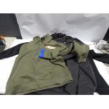 +VAT 4 assorted BC Clothing hoodies in green, grey and black