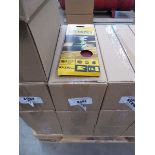 +VAT 3 boxes of Flexovit 120 sanding sheets